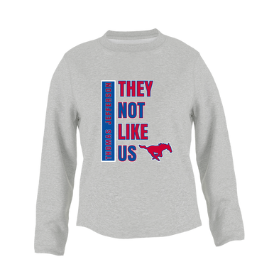 Thomas Jefferson Mustangs They Not Like Us #1 Women's Sweatshirt