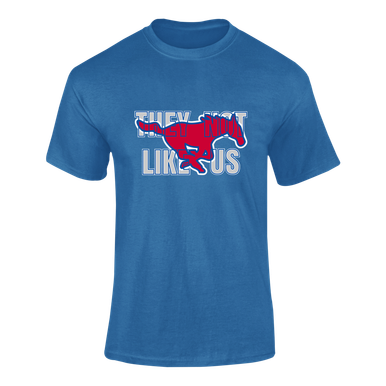 Thomas Jefferson Mustangs They Not Like Us #2 Men's SS T-Shirt