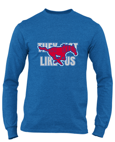 Thomas Jefferson Mustangs They Not Like Us #2 Men's LS T-Shirt