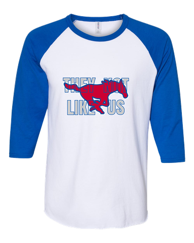 Thomas Jefferson Mustangs They Not Like Us #2 Men's Baseball T-Shirt