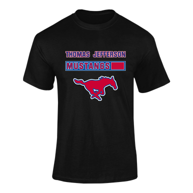 Thomas Jefferson Mustangs Mascot #7 Men's Premium SS T-Shirt