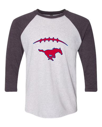 Thomas Jefferson Mustangs Football #2 Men's Baseball T-Shirt