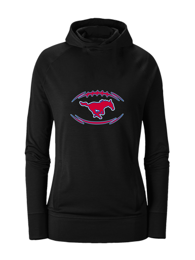 Thomas Jefferson Mustangs Football #3 Women's Hoodie