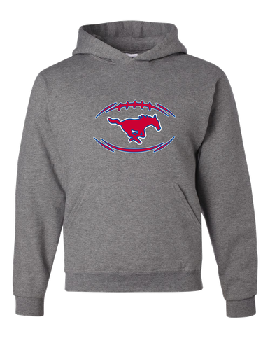 Thomas Jefferson Mustangs Football #3 Men's Premium Hoodie