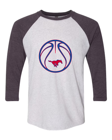 Thomas Jefferson Mustangs Basketball #2 Women's Baseball T-Shirt