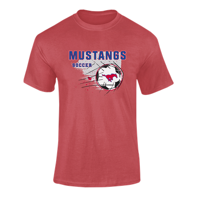 Thomas Jefferson Mustangs Soccer #2 Men's SS T-Shirt