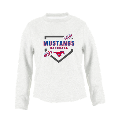 Thomas Jefferson Mustangs Baseball #2 Women's Sweatshirt