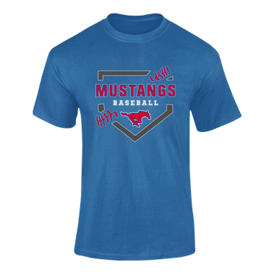 Thomas Jefferson Mustangs Baseball #2 Men's SS T-Shirt