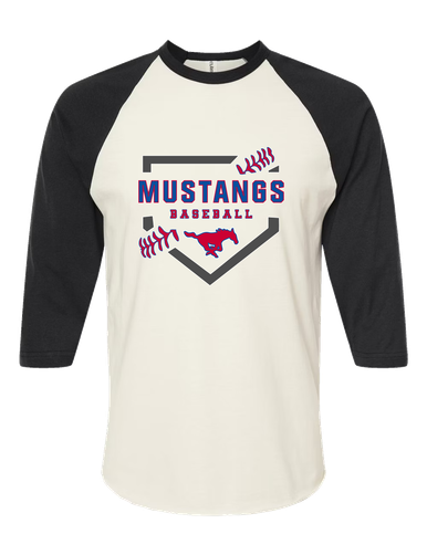 Thomas Jefferson Mustangs Baseball #2 Women's Baseball T-Shirt