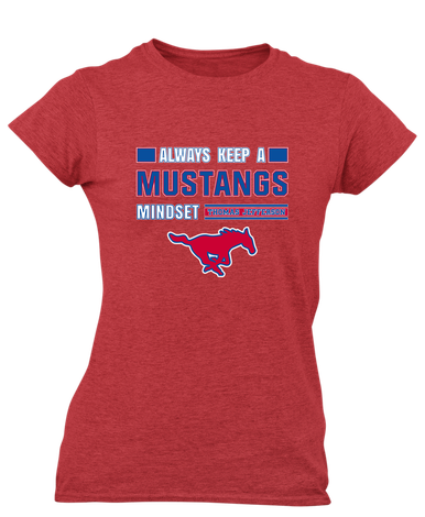 Thomas Jefferson Mustangs Mindset Women's SS T-Shirt