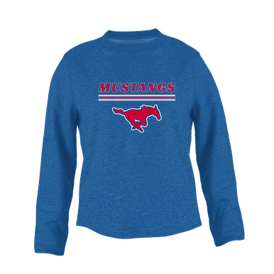Thomas Jefferson Mustangs Mascot #8 Women's Sweatshirt
