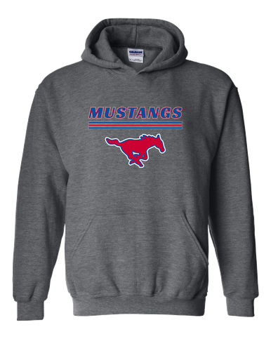 Thomas Jefferson Mustangs Mascot #8 Men's Hoodie