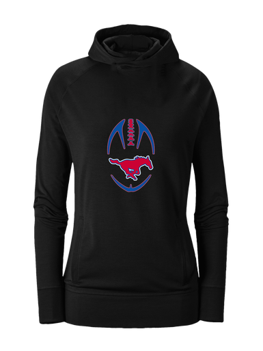 Thomas Jefferson Mustangs Football #4 Women's Hoodie