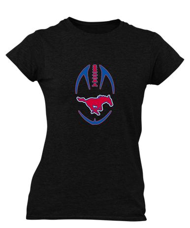 Thomas Jefferson Mustangs Football #4 Women's SS T-Shirt