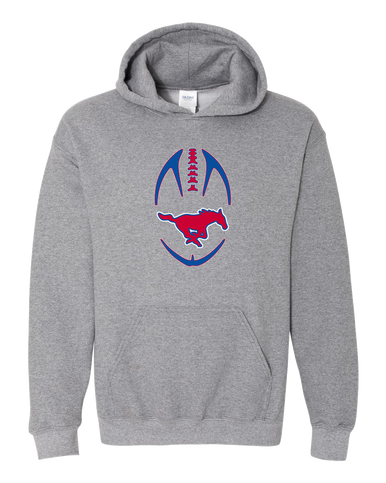 Thomas Jefferson Mustangs Football #4 Men's Hoodie