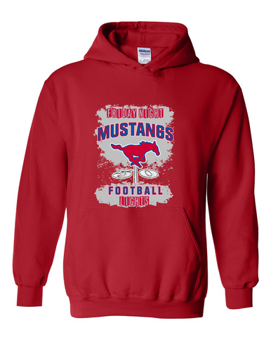 Thomas Jefferson Mustangs Football #6 Men's Hoodie