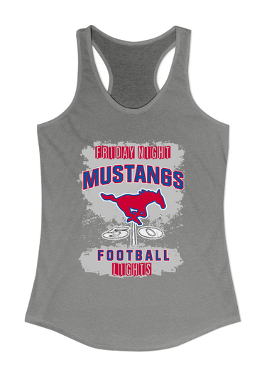 Thomas Jefferson Mustangs Football #6 Women's Tank Top