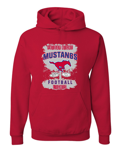 Thomas Jefferson Mustangs Football #6 Men's Premium Hoodie