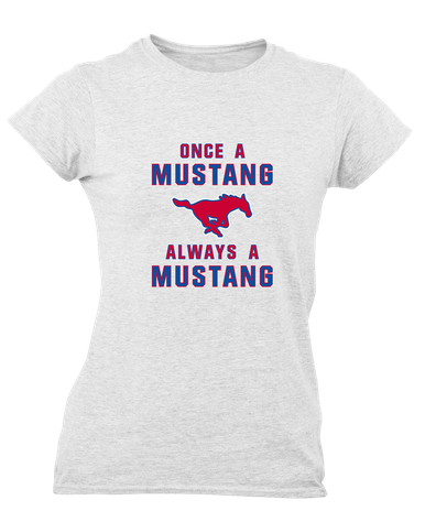Thomas Jefferson Mustangs Once A Women's SS T-Shirt