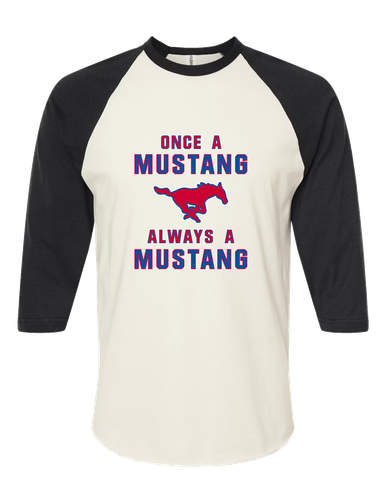 Thomas Jefferson Mustangs Once A Women's Baseball T-Shirt