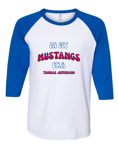 Thomas Jefferson Mustangs Era #2 Women's Baseball T-Shirt