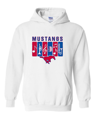 Thomas Jefferson Mustangs Band # 2 Men's Hoodie