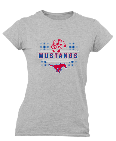 Thomas Jefferson Mustangs Band # 3 Women's SS T-Shirt
