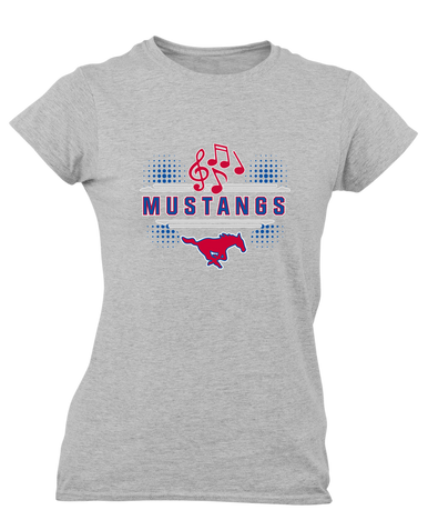 Thomas Jefferson Mustangs Band # 3 Women's Premium SS T-Shirt