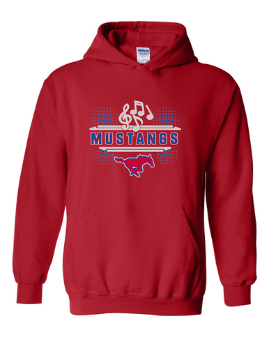 Thomas Jefferson Mustangs Band # 3 Men's Hoodie