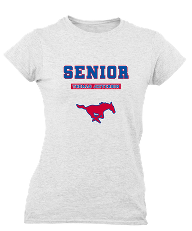 Thomas Jefferson Mustangs Senior #2 Women's SS T-Shirt