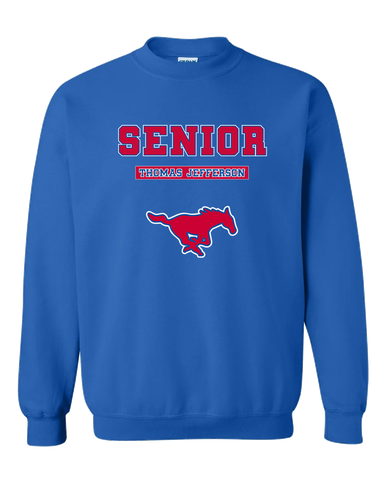 Thomas Jefferson Mustangs Senior #2 Men's Sweatshirt