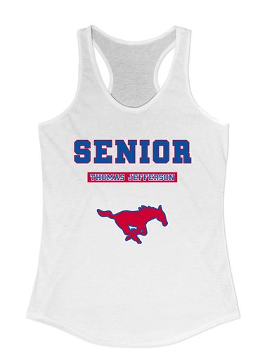 Thomas Jefferson Mustangs Senior #2 Women's Tank Top