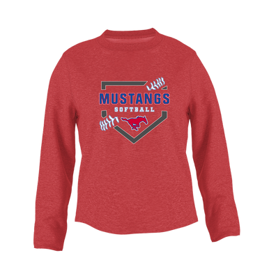 Thomas Jefferson Mustangs Softball #2 Women's Sweatshirt