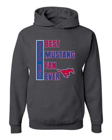 Thomas Jefferson Mustangs Best Mustang Fan Men's Premium Hoodie