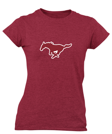 Westfield Mustangs Mascot #1 Women's SS T-Shirt