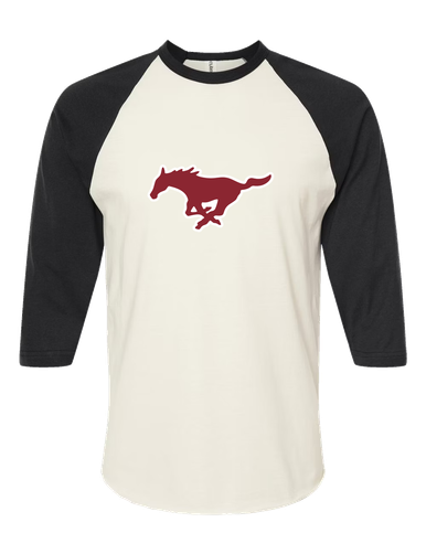 Westfield Mustangs Mascot #1 Men's Baseball T-Shirt