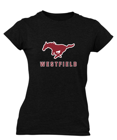 Westfield Mustangs Mascot #2 Women's SS T-Shirt