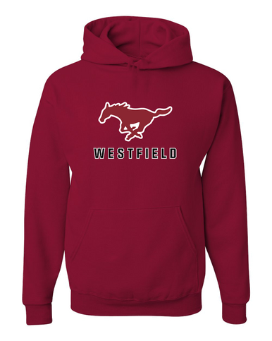 Westfield Mustangs Mascot #2 Men's Premium Hoodie