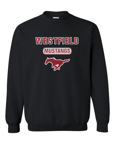 Westfield Mustangs Mascot #3 Men's Sweatshirt