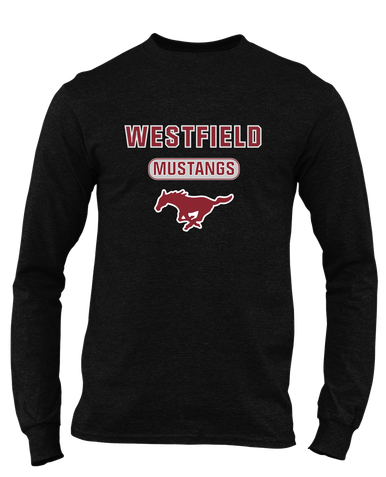 Westfield Mustangs Mascot #3 Men's Premium LS T-Shirt
