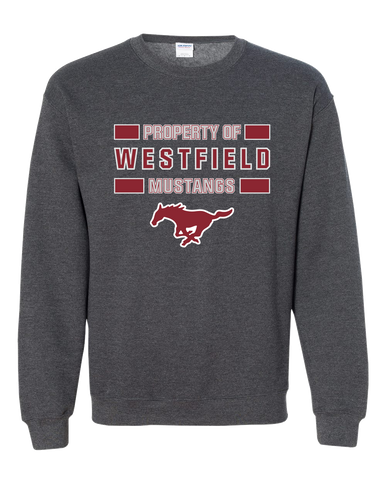 Westfield Mustangs Property Of Men's Sweatshirt