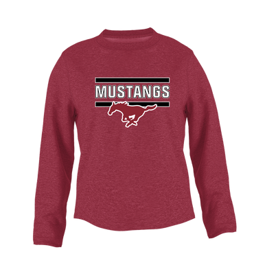Westfield Mustangs Mascot #5 Women's Sweatshirt