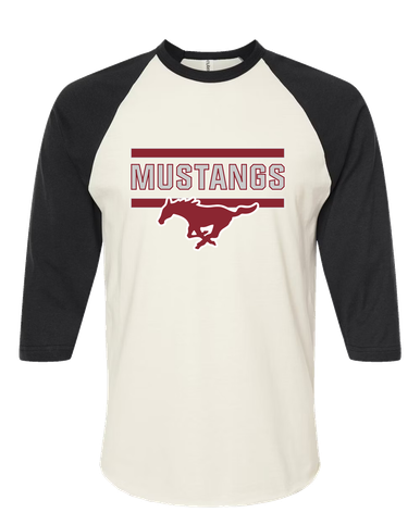 Westfield Mustangs Mascot #5 Men's Baseball T-Shirt