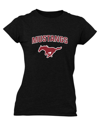 Westfield Mustangs Mascot #6 Women's SS T-Shirt