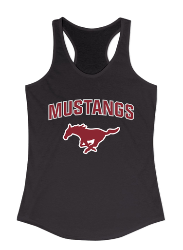 Westfield Mustangs Mascot #6 Women's Tank Top