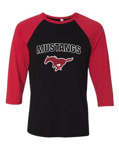 Westfield Mustangs Mascot #6 Men's Baseball T-Shirt