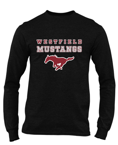 Westfield Mustangs Spirit Men's LS T-Shirt