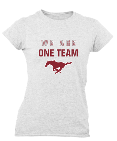 Westfield Mustangs We Are One Team Women's Premium SS T-Shirt