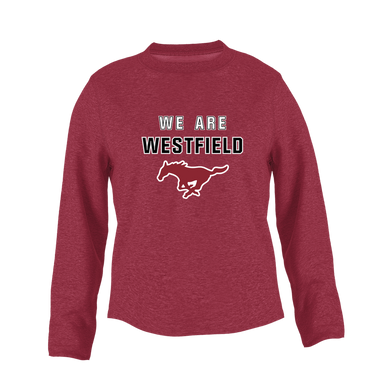 Westfield Mustangs We Are Women's Sweatshirt