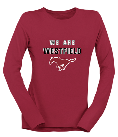 Westfield Mustangs We Are Women's Premium LS T-Shirt